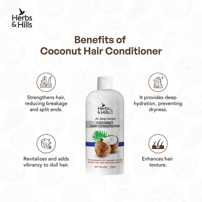 Herbs & Hills Coconut Hair Conditioner