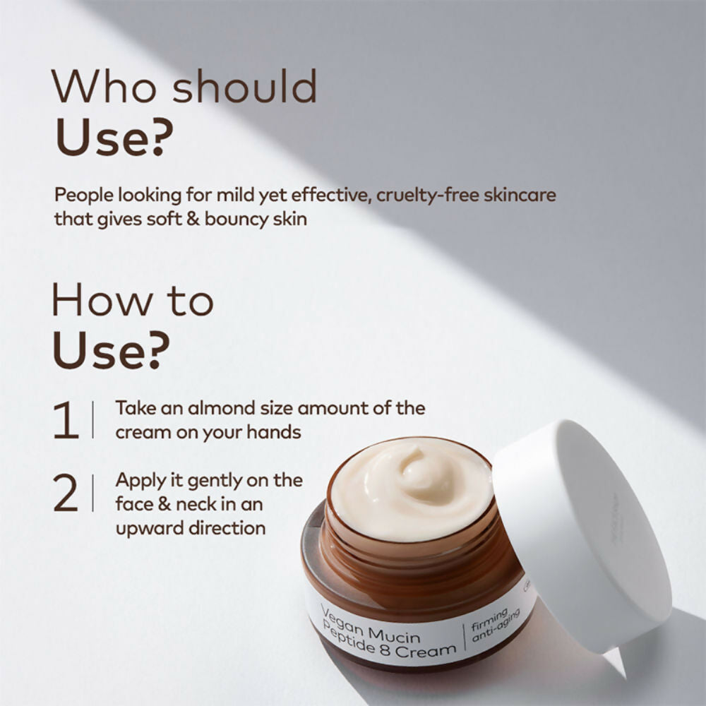 The Face Shop Alltimate Vegan Mucin 8 Peptide Cream