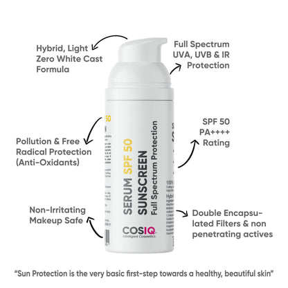 Cos-IQ Outdoor Sunscreen Serum SPF 50 PA++++