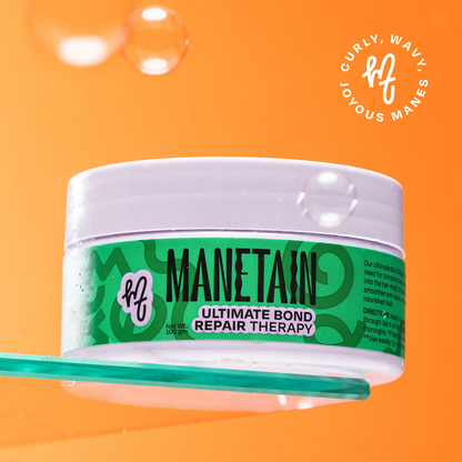 Manetain Ultimate Bond Repair Therapy - Hydrates Strengthens & Restores Damaged Hair
