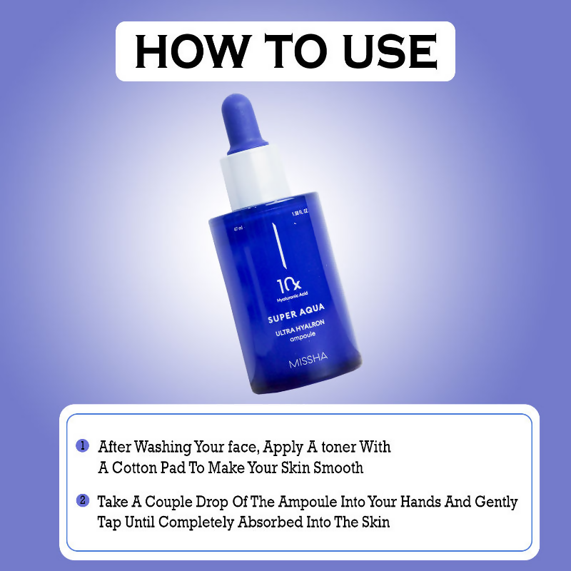 Missha Super Aqua Ultra Hyalron Ampoule