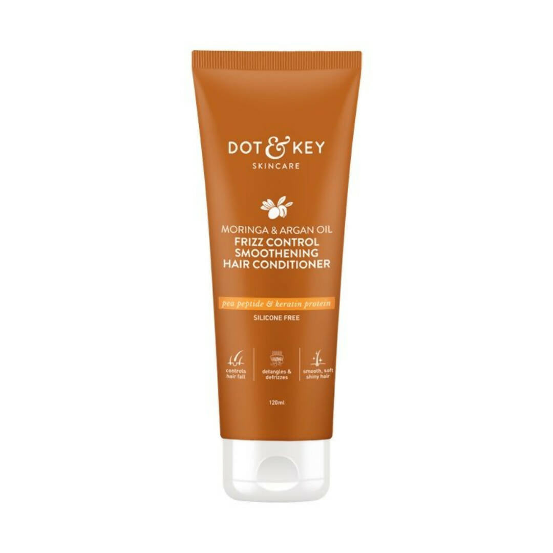 Buy Dot & Key Moringa & Argan Oil Fizz Control Smoothening Hair Conditioner from DrMediCart, Ship from India to USA