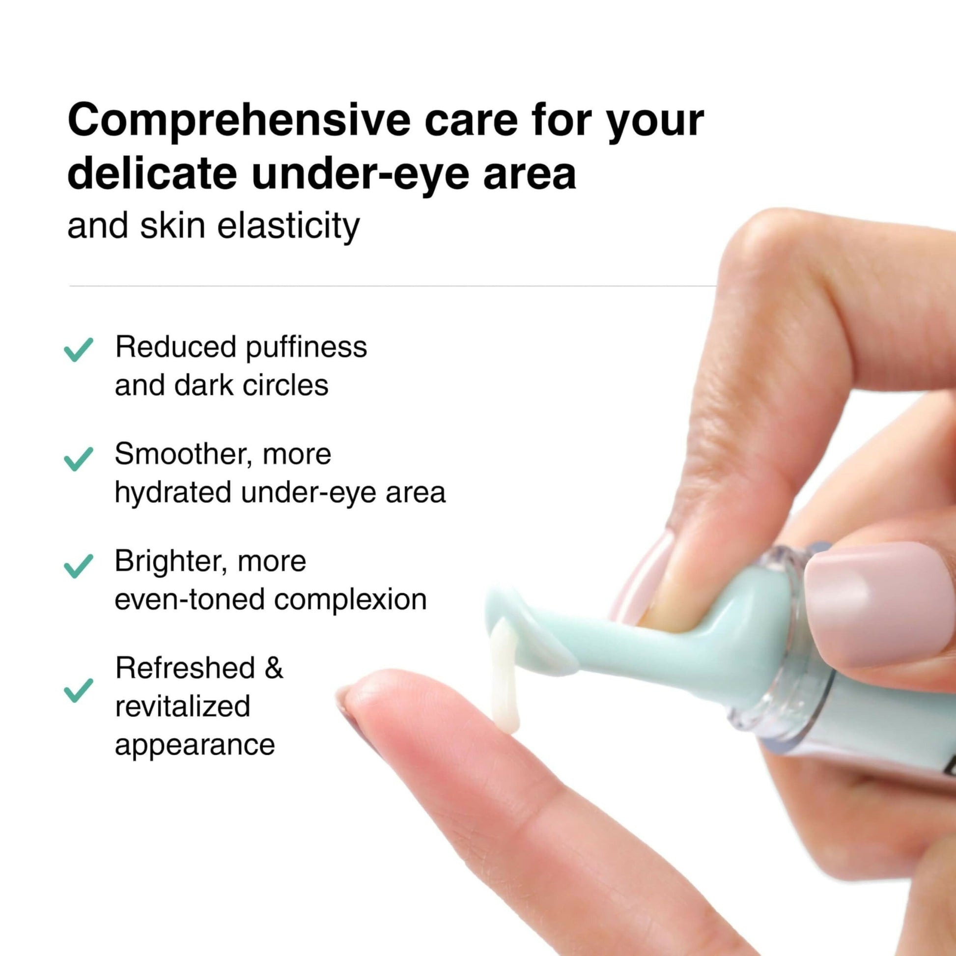 Cureskin Bio-Peptide Under Eye Cream for Dark Circles