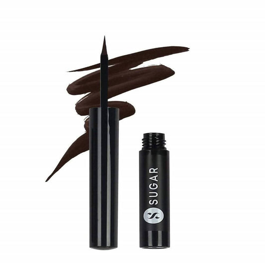 Sugar Eye Warned You So! Double Matte Eyeliner - Coffee Shop (Dark Chocolate Brown) - DrMediCart