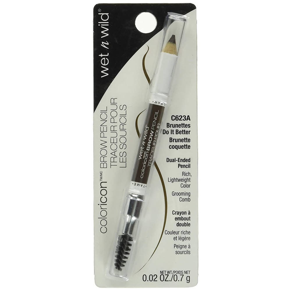 Wet n Wild Color Icon Brow Pencil - Brunettes Do It Better - Drmedicart