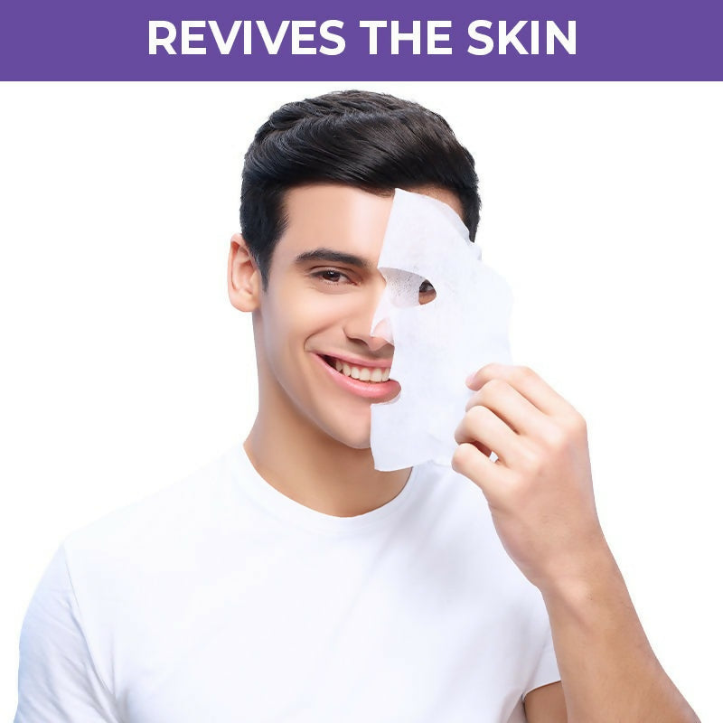 Nykaa Naturals Skin Secrets Exotic Indulgence Honey + Lavender Sheet Mask For Calm & Glowing Skin - Drmedicart