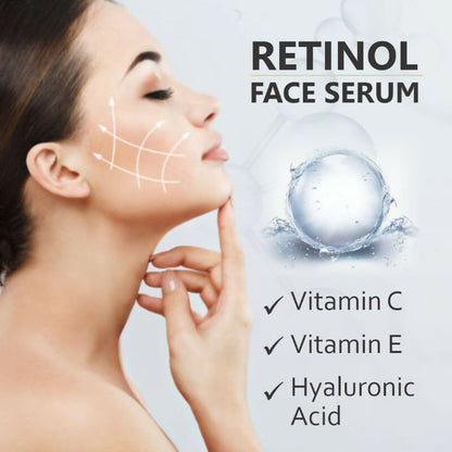 Skiura Nature Retinol 2 % With Vitamin E & Hyaluronic Face Serum