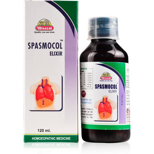 Buy Wheezal Homeopathy Spasmocol Elixir from DrMediCart, Ship from India to USA