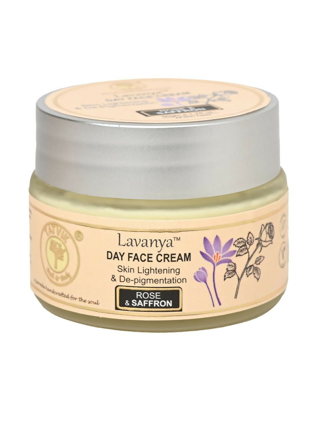 Tatvik Ayurveda Lavanya Day Face Cream (Rose & Saffron)