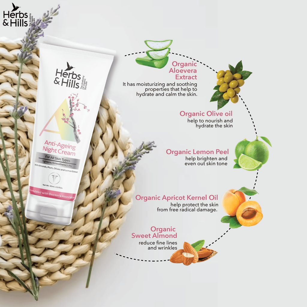 Herbs & Hills Anti Ageing Night Cream