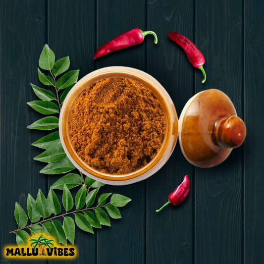 Mallu Vibes Home Made Prawn Chammanthi Podi