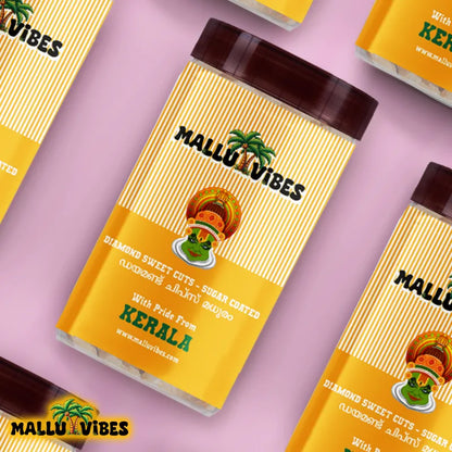 Mallu Vibes Diamond Sweet Cuts - Sugar Coated