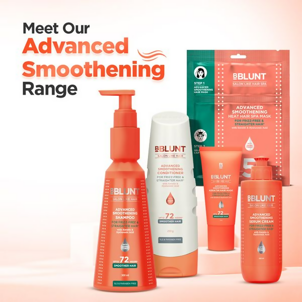 BBlunt Advanced Smoothening Conditioner with Keratin & Hyaluronic Acid
