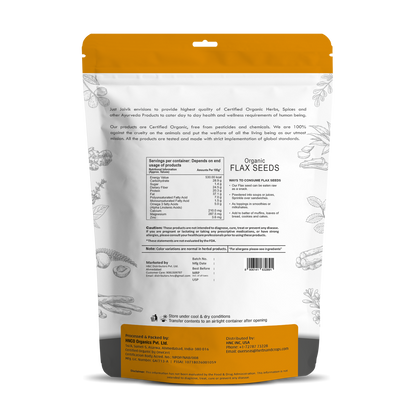 Just Jaivik Organic Flax Seeds
