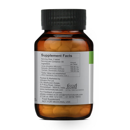 Merlion Naturals Triphala 500mg Tablets