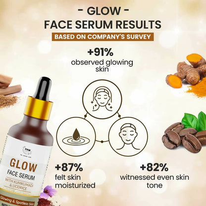 The Natural Wash Glow Face Serum with Kumkumadi & Licorice - Drmedicart