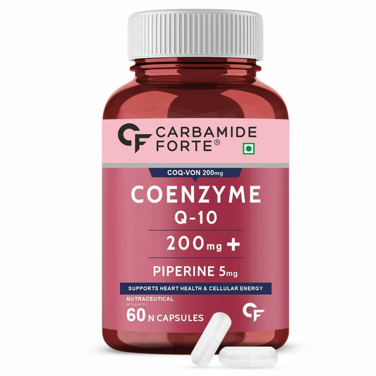 Buy Carbamide Forte Coenzyme Q10 with Piperine Capsules from DrMediCart, Ship from India to USA