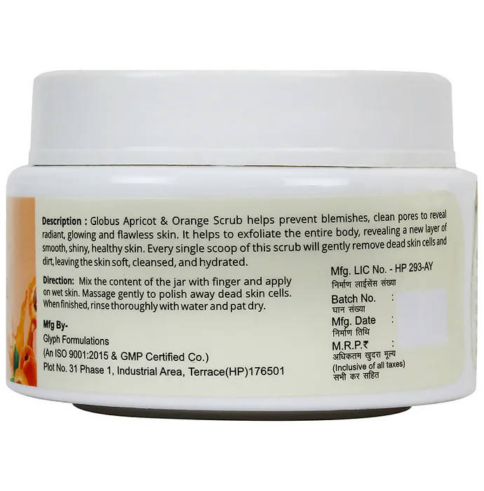 Globus Naturals Apricot & Orange Face & Body Scrub