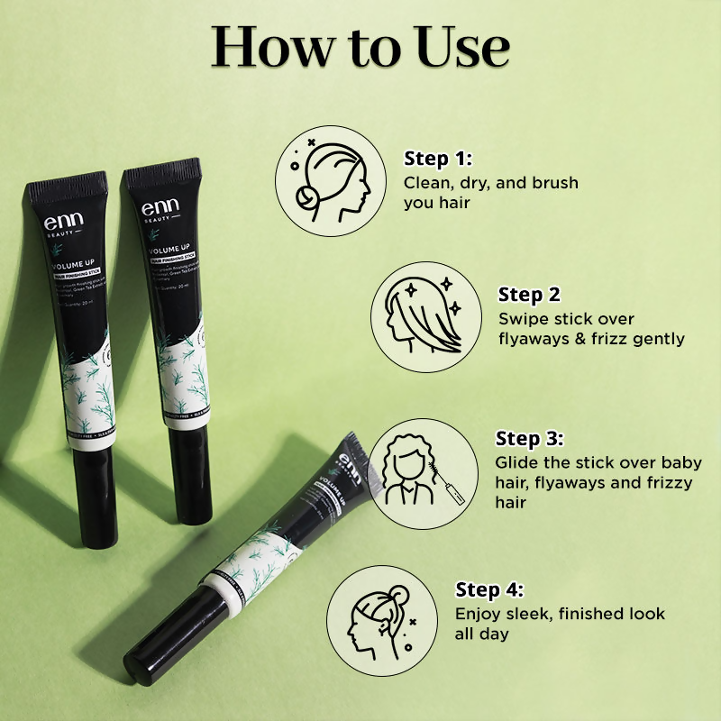 Enn Hair Growth Finishing Gel Anti-Frizz Flyaway Setting Stick