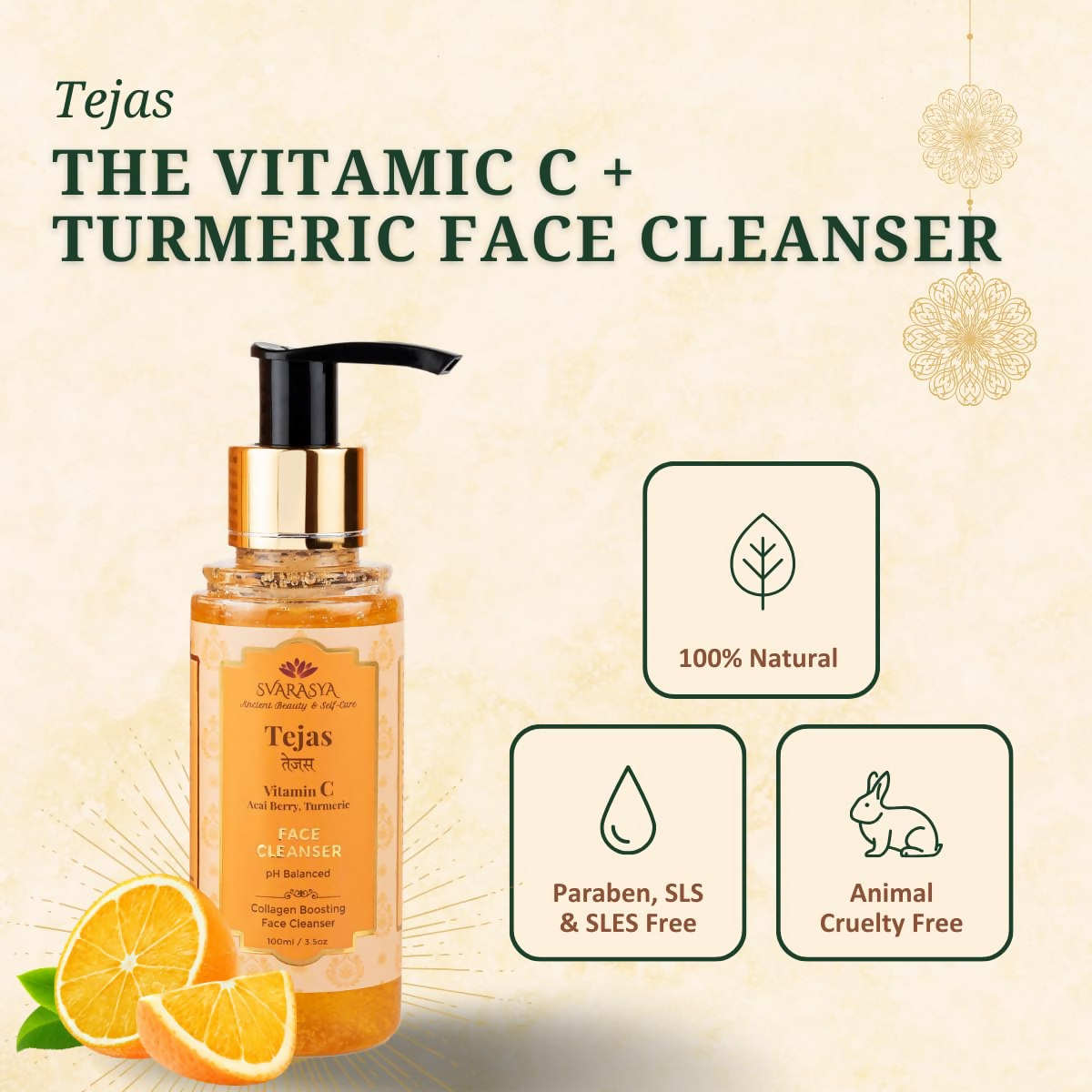 Svarasya Tejas Vitamin C Face Cleanser - DrMediCart