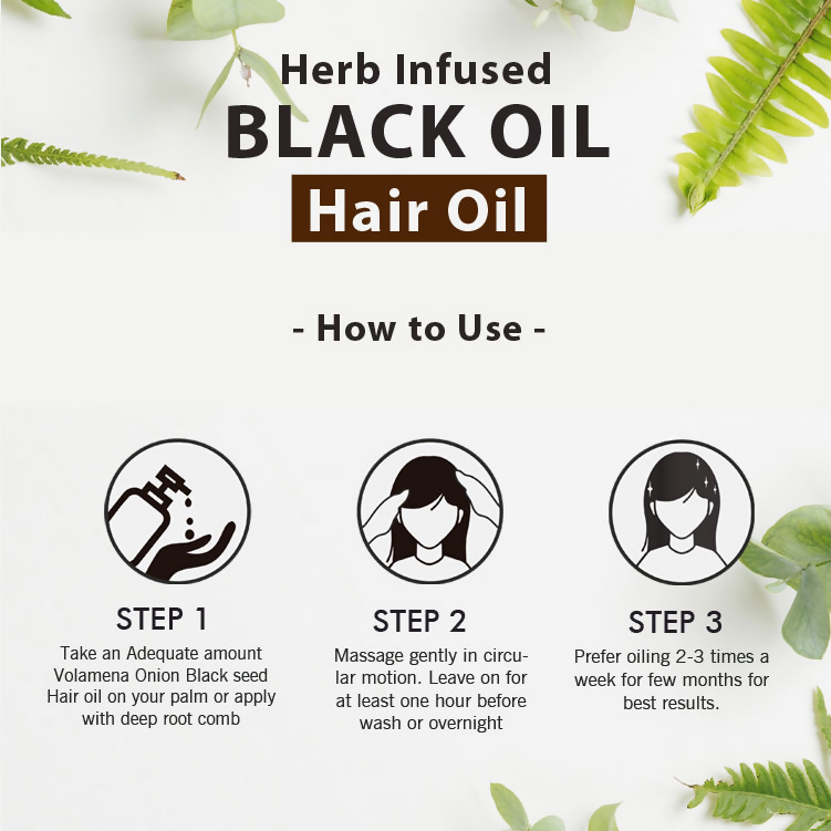 Volamena Black Hair Oil