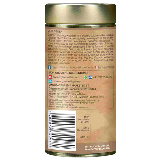 Buy Organic Wellness Tulsi Ginger Tin Pack from DrMediCart, Ship from India to USA
