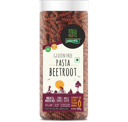 NutraHi Gluten-Free Pasta Beetroot