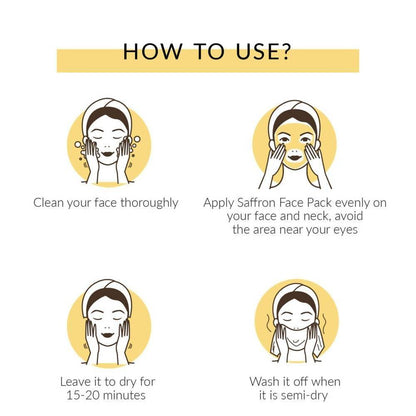 Kaina Saffron Face Pack