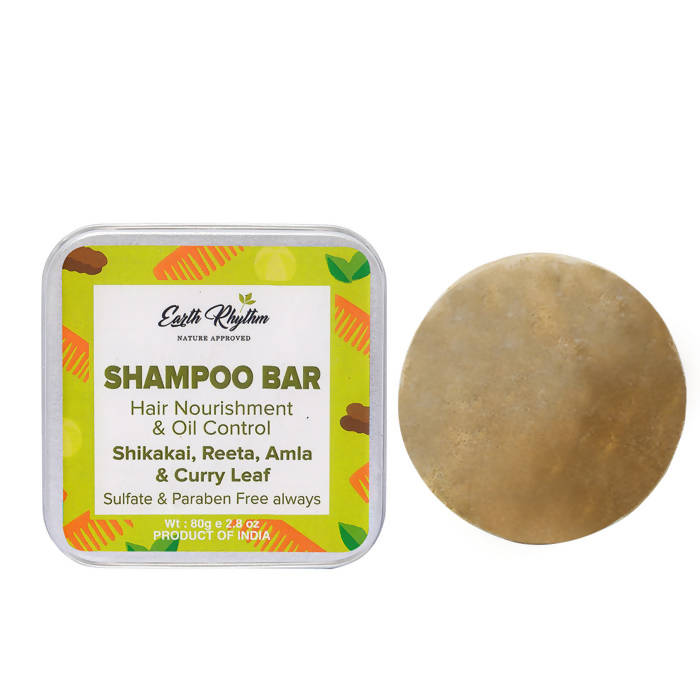 Earth Rhythm Shampoo Bar Hair Nourishing And Oil Control - DrMediCart