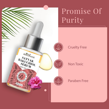 Satthwa Bakuchiol Serum For Even Skin Tone
