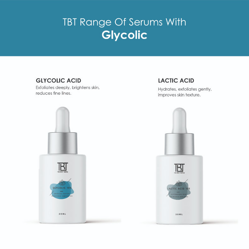 The Body Temple Glycolic 10% Face Serum