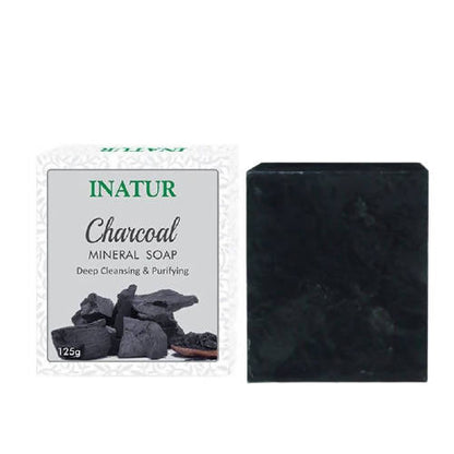 Buy Inatur Charcoal Mineral Soap Deep Cleansing & Purifying from DrMediCart, Ship from India to USA