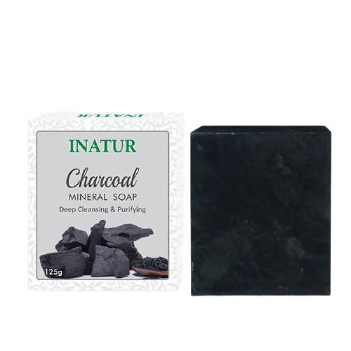 Buy Inatur Charcoal Mineral Soap Deep Cleansing & Purifying from DrMediCart, Ship from India to USA