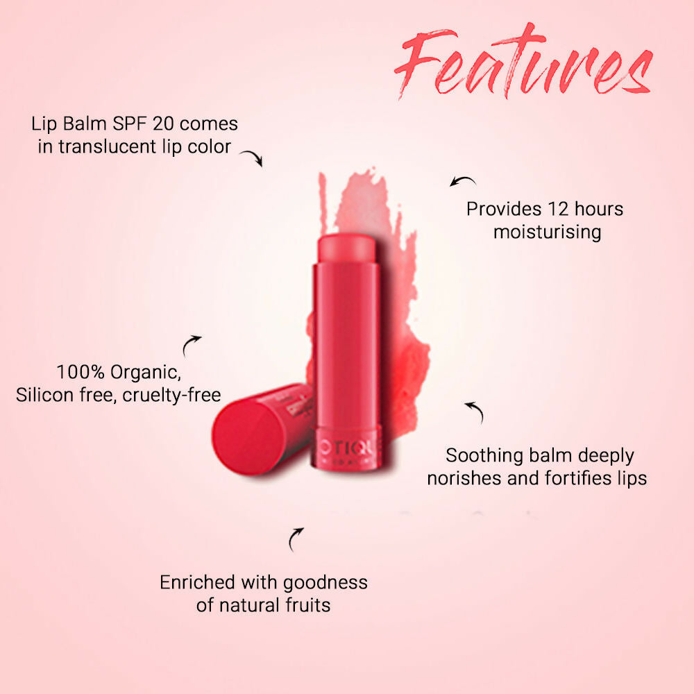 Biotique Lipshine Lip Balm SPF 20 - Berry