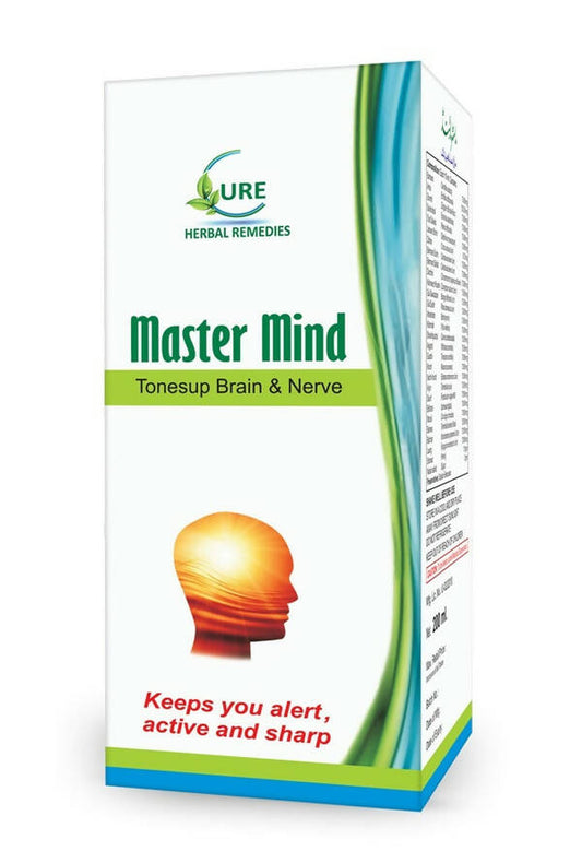 Cure Herbal Remedies Master Mind Tonesup Brain & Nerve Syrup