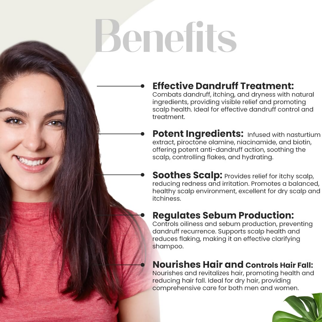 Wildly Pure Natural Anti Dandruff Shampoo