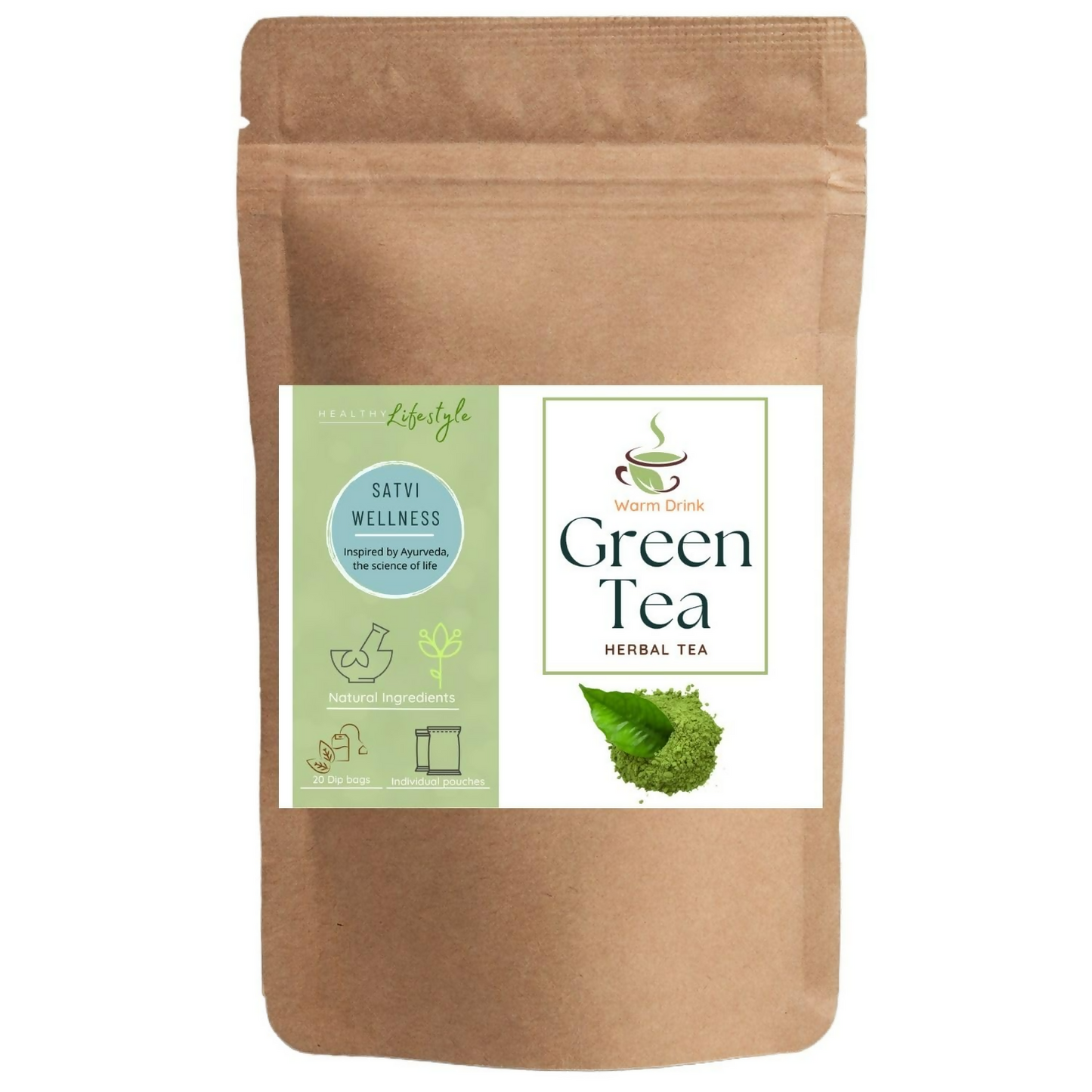 Buy Satvi Wellness Green Tea In Tea Bags from DrMediCart