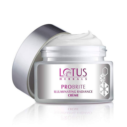 Buy Lotus Herbals Probrite Illuminating Radiance Creme from DrMediCart, Ship from India to USA