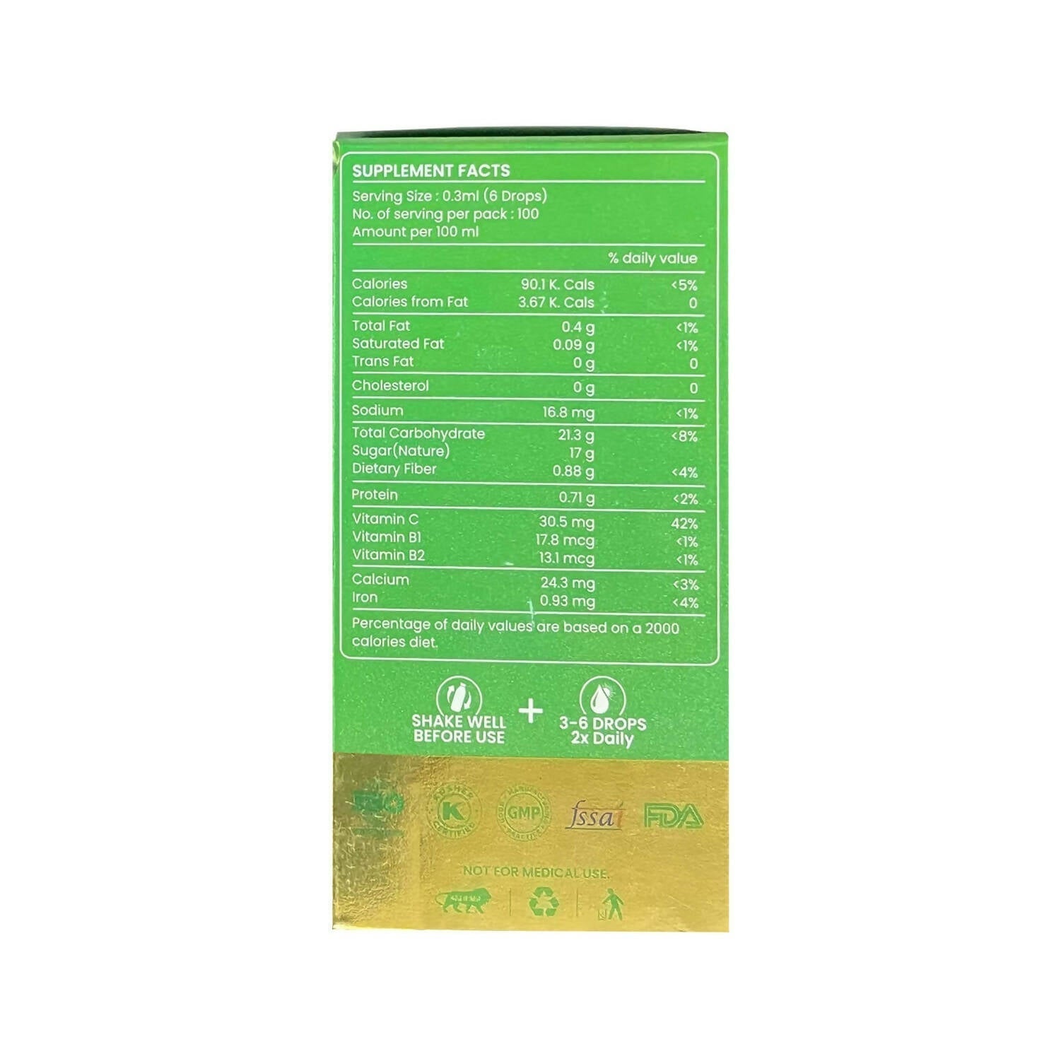 The Dave's Noni Sugar Control Drops - Drmedicart