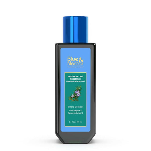 Buy Blue Nectar Briganantadi Rosemary Hair Nourishment Oil from DrMediCart, Ship from India to USA