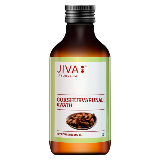 Jiva Ayurveda Gokshuvarunadi Kwath Syrup