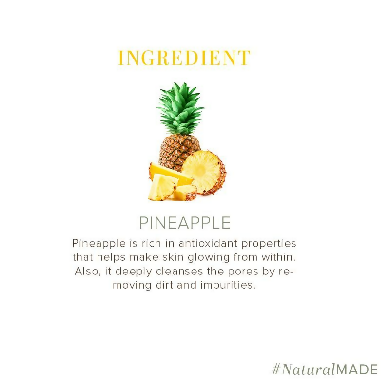 Khadi Natural Pineapple Handmade Soap