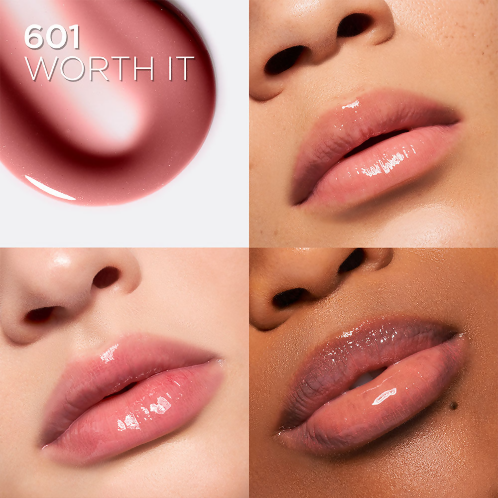 L'Oreal Paris Plump Ambition Hyaluron Lip Oil - 601 Worth It