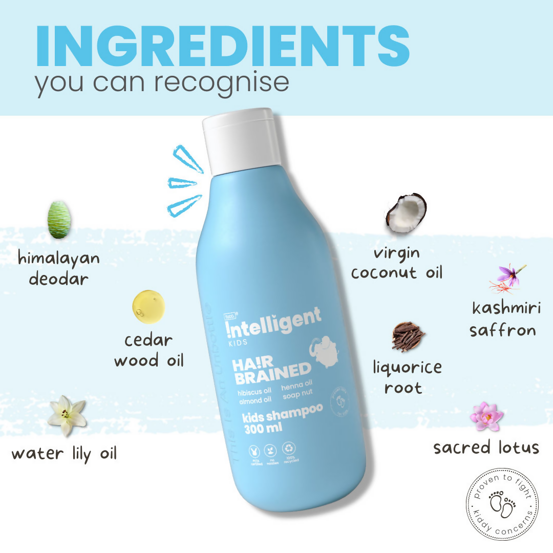 TuCo Intelligent Kids Shampoo For Sensitive Scalps With Reetha, Henna