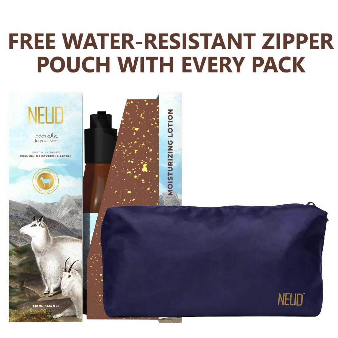 Neud Goat Milk Premium Moisturizing Body Lotion
