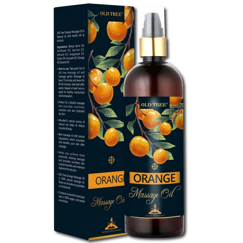 Old Tree Orange Body Massage Oil