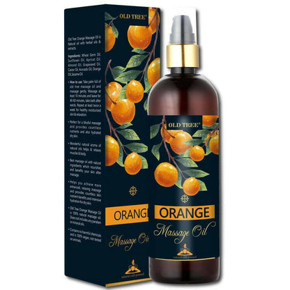 Old Tree Orange Body Massage Oil