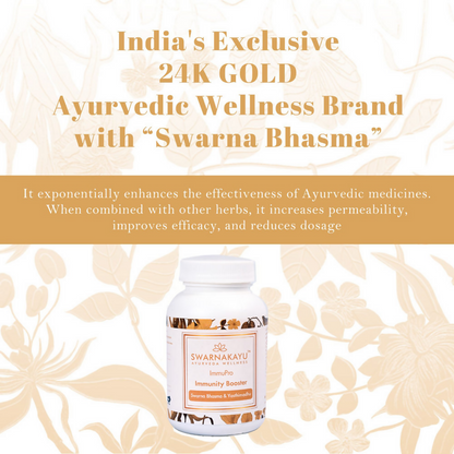 Swarnakayu ImmuPro Immunity Booster Tablets With Swarna Bhasma & Yashtimadhu