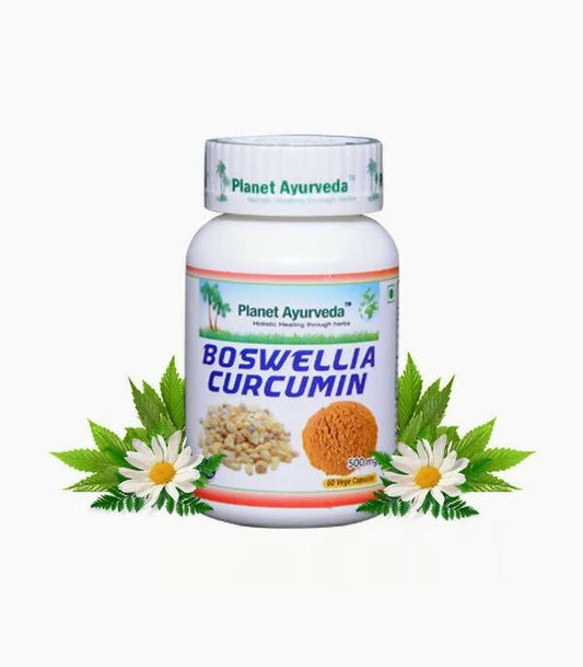 Planet Ayurveda Boswellia Curcumin Capsules