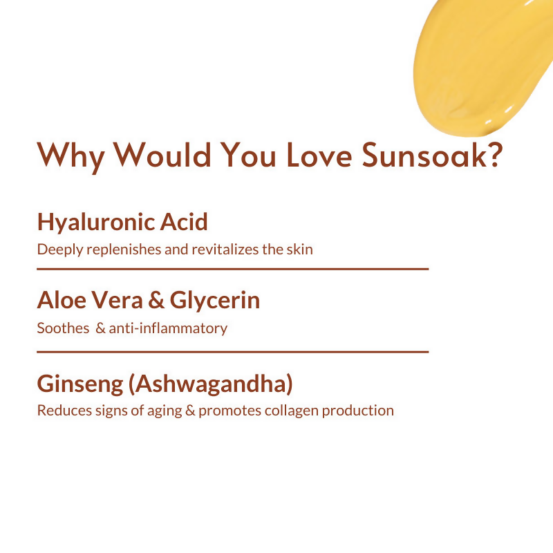 Mokah Woman Sunsoak SPF 50 Tinted Sunscreen